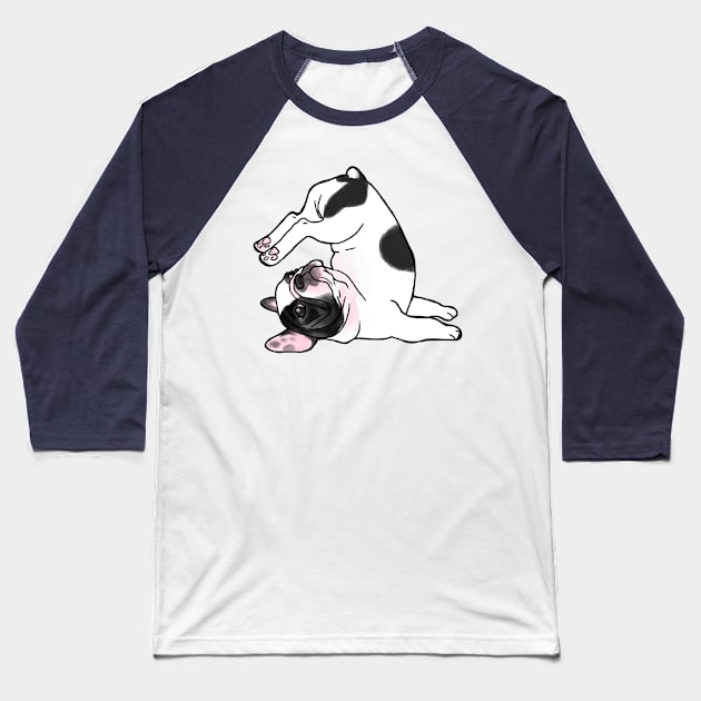 Plow pose Baseball T-Shirt by MightyFam